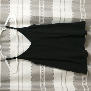 Black ALYA XS spaghetti strap top